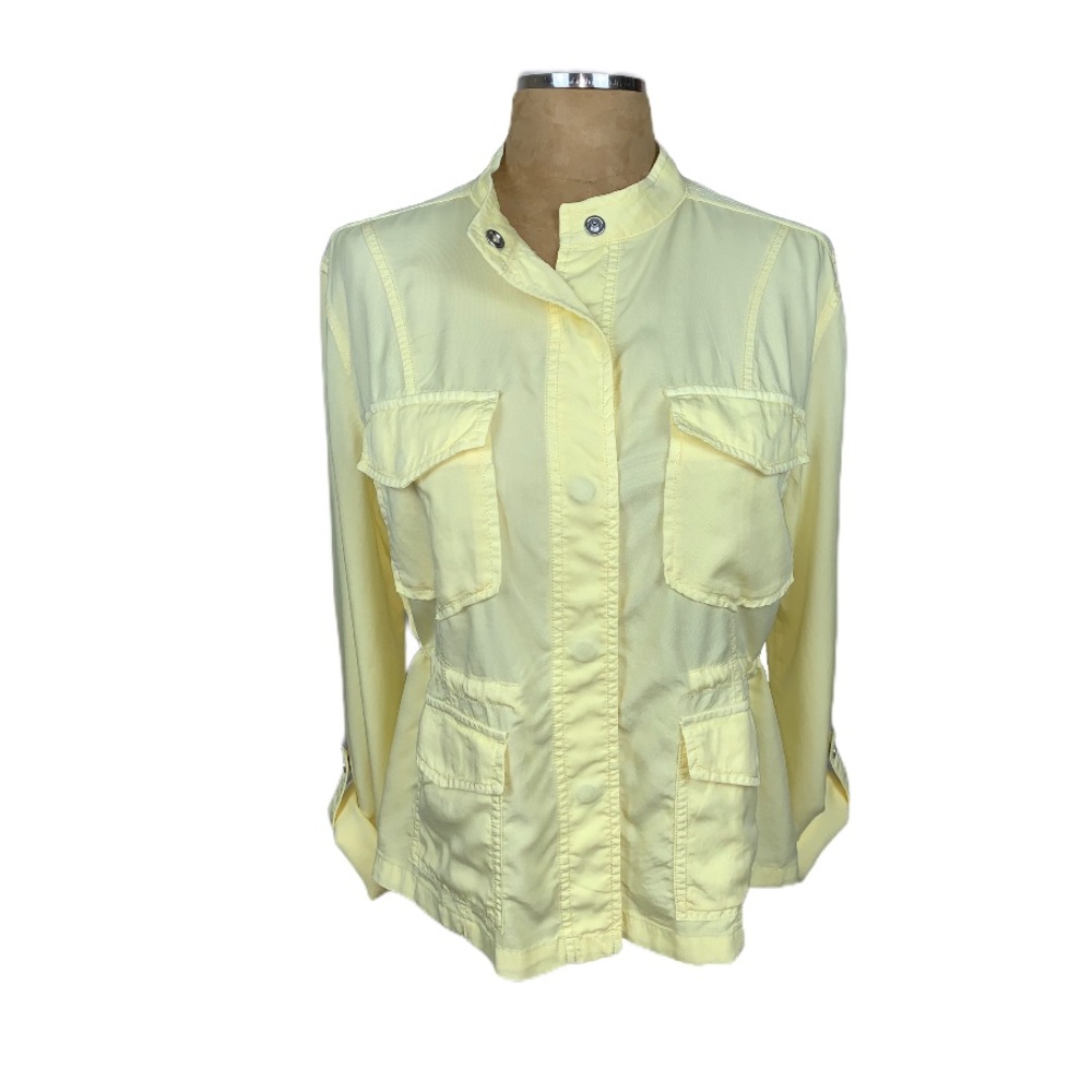 Anthropologie Sanctuary Yellow Utility Jacket